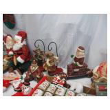 Lot of Vintage Christmas Decor & Santa Collection