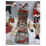 Lot of Vintage Christmas Decor & Santa Collection
