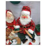 Lot of Vintage Christmas Decor & Santa Collection