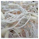 Lot of Christmas Decorating Items:9 ft. lighted Xmas Tree in box, Christmas tree stands, Storage bag and many lighting cords