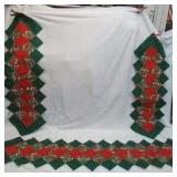 Christmas Lot: Christmas Tree Skirt, Table cloths, Runners, Napkins, Linens and more