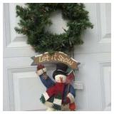 Christmas Lot of Craft Supplies for Holiday Decorating, Garland, Floral pics and more.