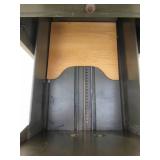 Vintage File Cabinet: Army Green, 4 Drawer