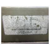 Vintage File Cabinet: Army Green, 4 Drawer