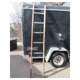 Vintage 7 Step Ladder. Rustic.