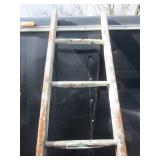 Vintage 7 Step Ladder. Rustic.