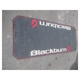 Floor Mat Protector for Bicycle area or repair area. Heavy Duty rubber with texture. Blackburn.