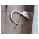 Vintage 1950s Green Formica and Chrome Table/Marine Table. Used in a boat. MCM