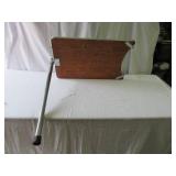 Vintage 1950s Green Formica and Chrome Table/Marine Table. Used in a boat. MCM