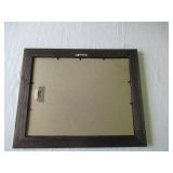 Lot of 4 wood Framed Winter Scene Prints