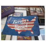 Lot of various pictures, most are framed