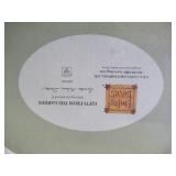 Lot of Vintage Tin ware: Tin Cans, Tin Wall Art, Tin Garbage Cans, Trays, 1 decorative box with lid