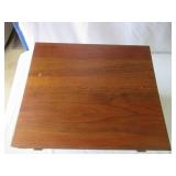 Vintage wood 4 Drawer Jewelry Box with decorative metal Drawer Pulls