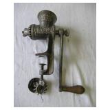 2 Vintage Meat Grinders. Universal No. 1 & No. 2