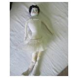 Lot of Vintage Dolls ( 2 are musical) Doll clothing and Doll furniture
