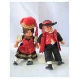 Lot of Vintage Dolls ( 2 are musical) Doll clothing and Doll furniture