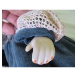 Lot of Vintage Dolls ( 2 are musical) Doll clothing and Doll furniture