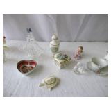 Lot of Miniature Chachkies / Knick Knacks some Spode and Limoges