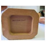 Lot of Vintage Religious Items: wood Altar, 6 hand carved Saint Figurines, Framed Prints, Holy Family statue,2 Crosses and a 1 Crucifix