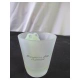 Lot of Vintage Barware: Martini Glasses, Shot Glasses, Cocktail Mixer Glasses, Advertising Swizzle Sticks