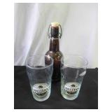 Lot of Vintage Barware Beer Collection: Budweiser, Michelob, Schlitz, Schmidt, Killians, Strohs