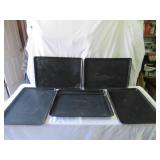 Lot of 5 Large Fiberglass Trays