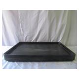 Lot of 5 Large Fiberglass Trays