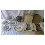 Lot of Vintage Collector Plates: 2 Mother