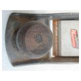 Lot of Vintage Carpentry Hand Block Planes & Extra Blades.  Made in USA. Stanley  & Handyman