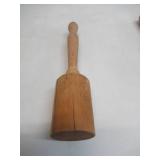 Antique Vintage Kitchen Gadgets including wooden tools: Potato masher, Primitive pounder, Ice Pic and Chippers