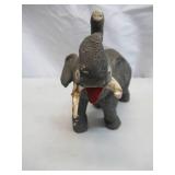 Lot of 4 Vintage Elephant Figurines and Water Buffalo. Home Decor