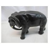 Lot of 4 Vintage Elephant Figurines and Water Buffalo. Home Decor