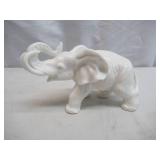 Lot of 4 Vintage Elephant Figurines and Water Buffalo. Home Decor