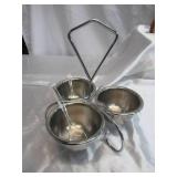 Lot of Vintage Silver Plate items: Platters, Oval Covered Dishes and more