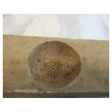 Lot of Vintage Wicker & Wood Household Items: Baskets, Lazy Susan, wooden Antique Spigot, and more