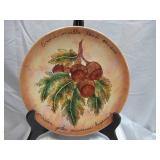 Lot of Vintage Ceramic Decorative Items: Painted Plate, Teapot, Coffee pot w/ Sugar & Creamer, Ashtrays, Creamers and more