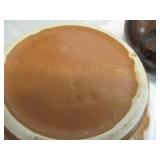 Lot of Vintage Ceramic Decorative Items: Painted Plate, Teapot, Coffee pot w/ Sugar & Creamer, Ashtrays, Creamers and more