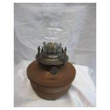 Lot of Vintage Lighting Components: Glass Lamp shades, Chimneys, Ceiling Light Shade.