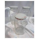 Lot of Vintage Glass Bottles & Jars. Collectible
