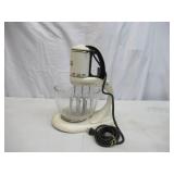 Vintage 1940s General Electric 3 Beater Stand Mixer Collectible