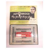 Lot of Vintage Birds Cards, Placemats, Auto Bridge Game ,Cards Signed by Richard Bishop & Sweeney in unopened in original boxes/packaging