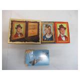 Lot of Vintage Birds Cards, Placemats, Auto Bridge Game ,Cards Signed by Richard Bishop & Sweeney in unopened in original boxes/packaging