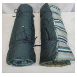 Lot of Camping Gear:  2 Sleeping bags w/covers, sleeping Matts, and Pillow. Eddie Bauer, Coleman, Field & Stream