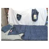 Lot of Camping Gear:  2 Sleeping bags w/covers, sleeping Matts, and Pillow. Eddie Bauer, Coleman, Field & Stream
