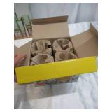 Lot of Citrus Themed Drinkware Sets. 2 are New in original boxes. Oranges Limes Lemons