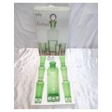 Lot of Citrus Themed Drinkware Sets. 2 are New in original boxes. Oranges Limes Lemons