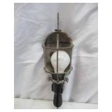 Vintage Craftsmen Metal Cage Work Light with Retractable Cord