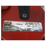 Vintage Craftsmen Metal Cage Work Light with Retractable Cord