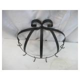 Lot of Kitchen / Coffee Items: 2 Metal Wall Mount Racks with Hooks, Mr. Coffee 4 Cup Coffee Maker.