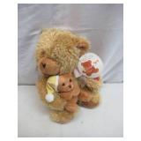 Lot of Teddy Bears & Teddy Bear Lamp. 1986 Santa Bear